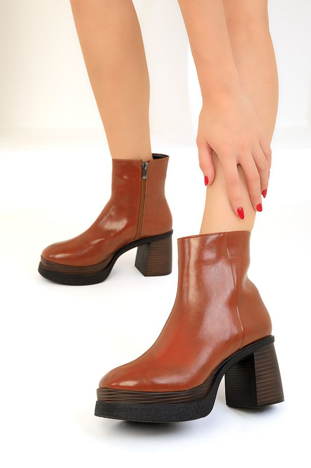 Taba Kadın Bot & Bootie 19649 - 5