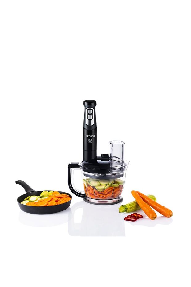Arnica Diva Pro Rendeli El Blender Seti Siyah - 2