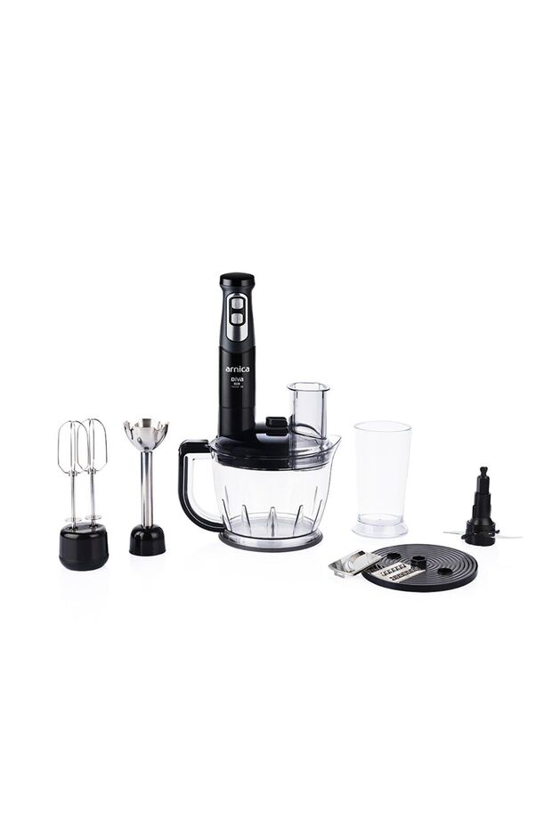 Arnica Diva Pro Rendeli El Blender Seti Siyah - 3