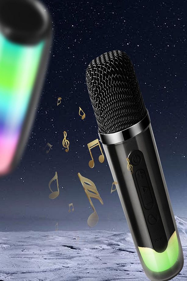Pluse 7 Mikrofonlu RGB Kablosuz Hoparlör - Beyaz 301101 - 2