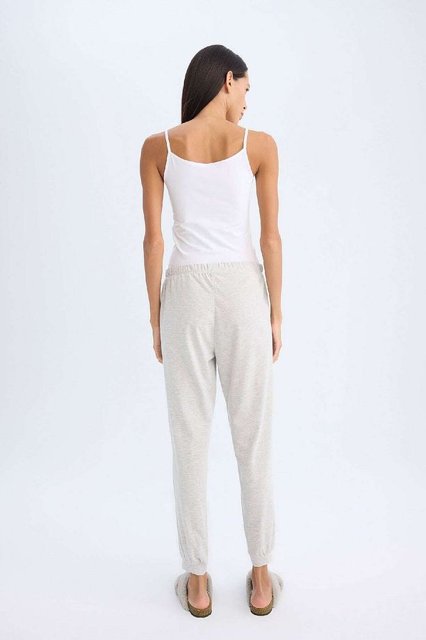 Fall In Love Regular Fit Beli Bağcıklı Lastikli Paça Pijama Altı B8712ax24au - 6