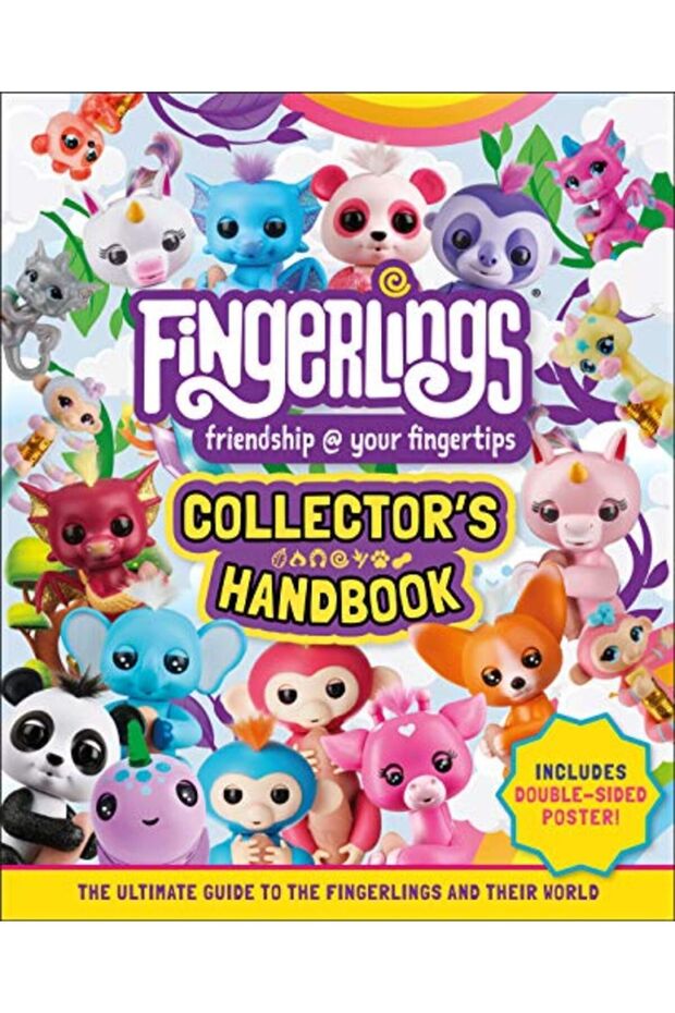 Fingerlings Collectors Handbook Includes Doublesided Poster