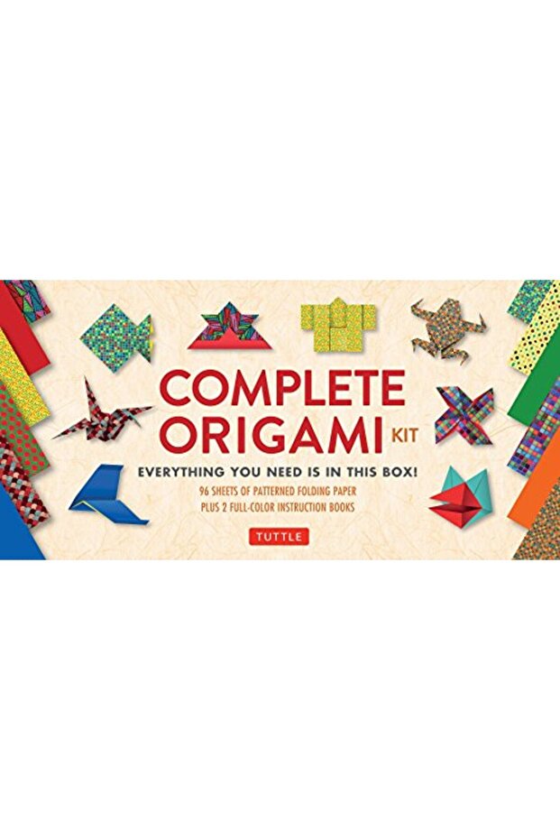 The Complete Origami Kit Everything You Need Is In This Box [Origami Kit With 2 Books 96 Papers