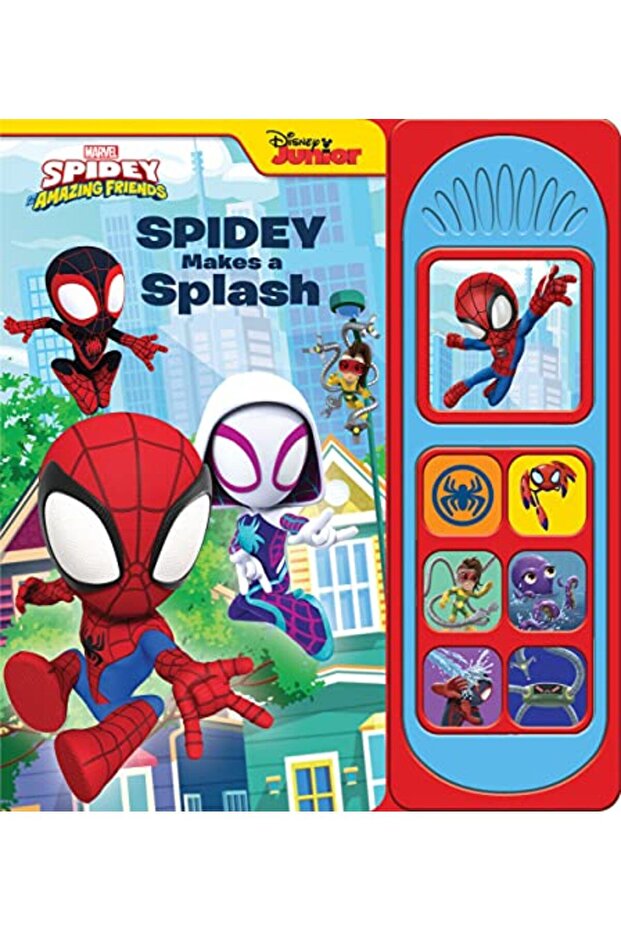 Disney Junior Marvel Spidey Makes A Splash Sound Book