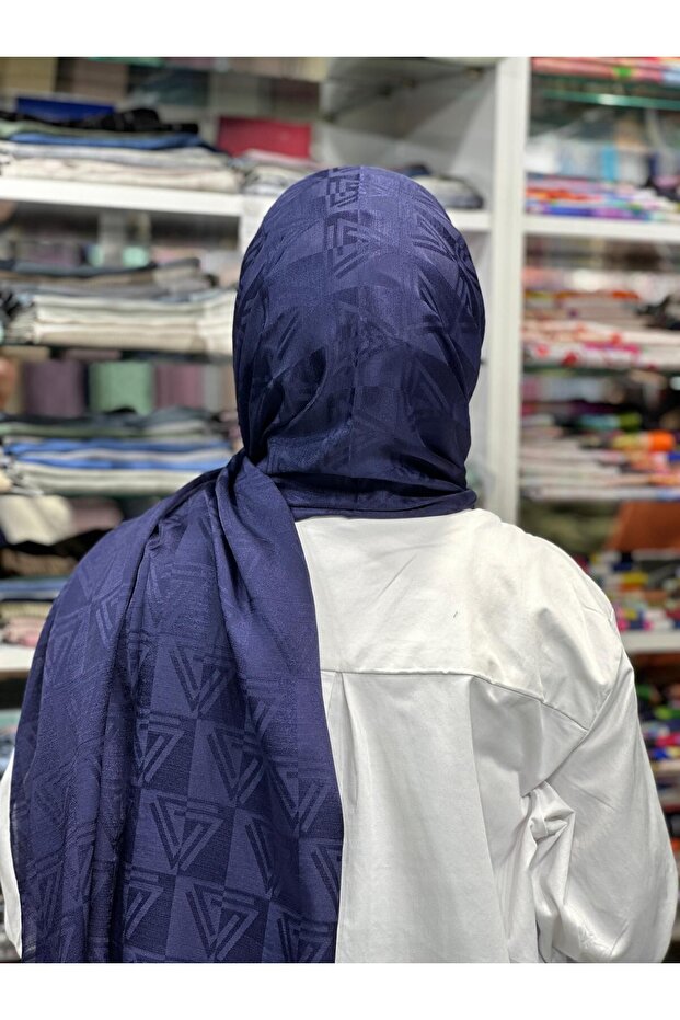 Aura Logo Pattern Shawl - 2