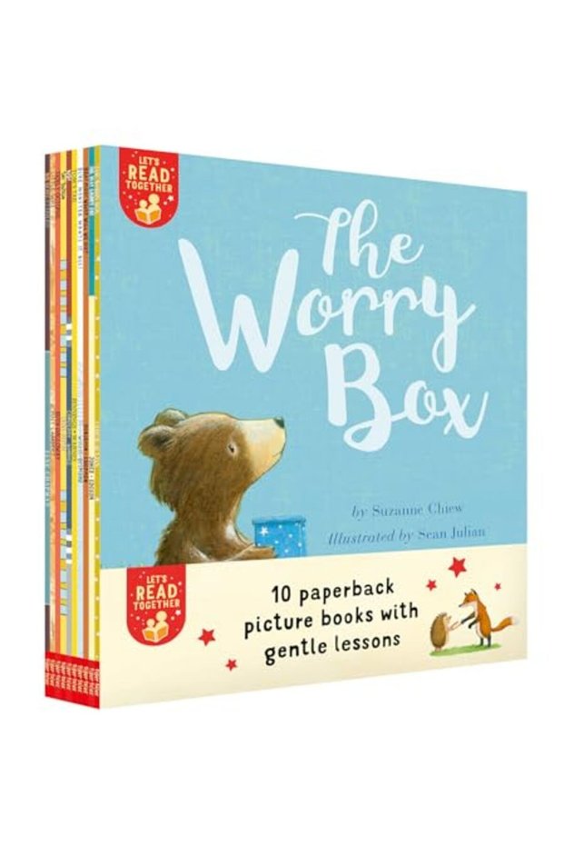 Ten Stories To Explore Feelings Baa Moo What Will We Do; Blue Monster Wants It All; Little Why;