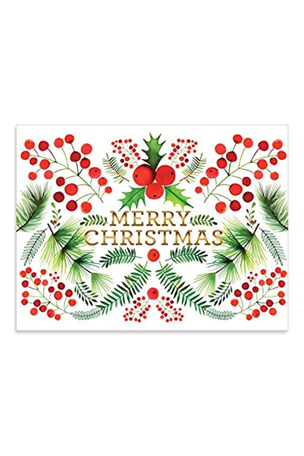 Berry Botanical Large Embellished Notecards