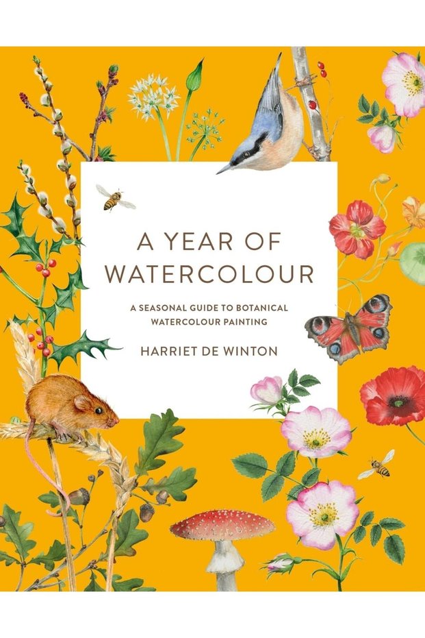 A Year of Watercolour A Seasonal Guide to Botanical Watercolour Painting