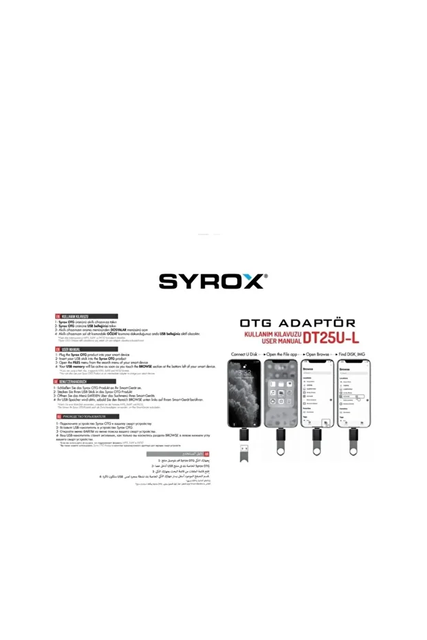 Dt25u-l Iphone Lightning To Usb 3.0/a Çevirici Dönüştürücü Yeni Tip - 3