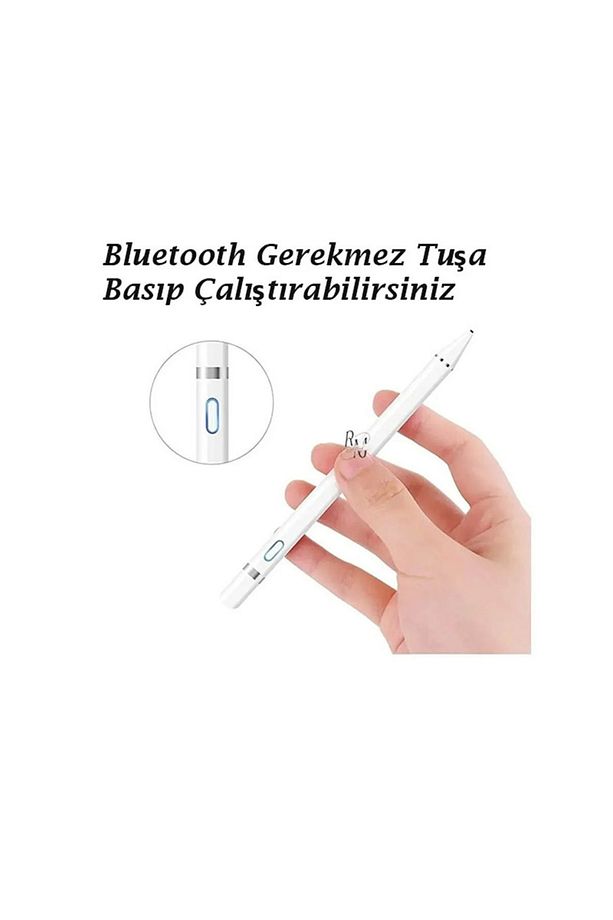 Samsung Galaxy Tab S6 Lite P610/613 Uyumlu Standlı Kılıf Dokunmatik Kalem ve Klavye Mouse 3'lü Set - 3