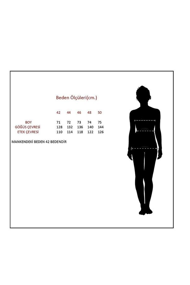 Bordo Puan Desenli Dokuma Bluz - 5