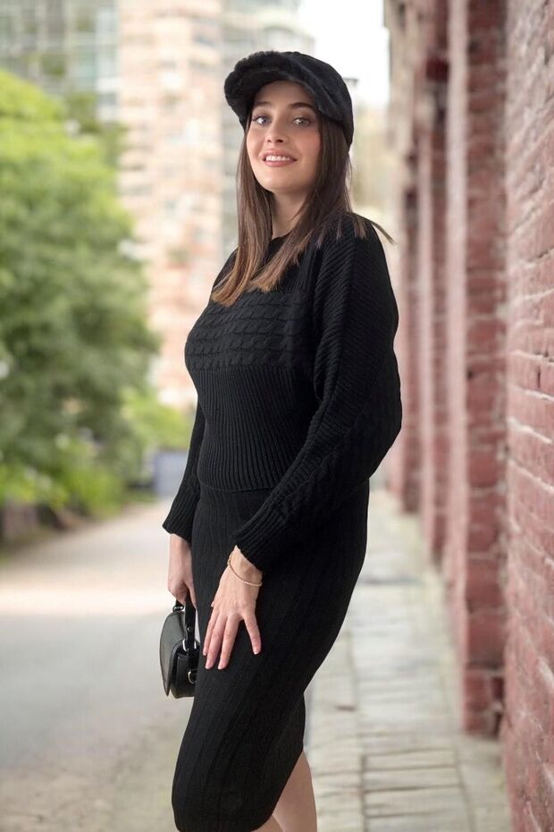 İkili Triko  Takım - Siyah - 3