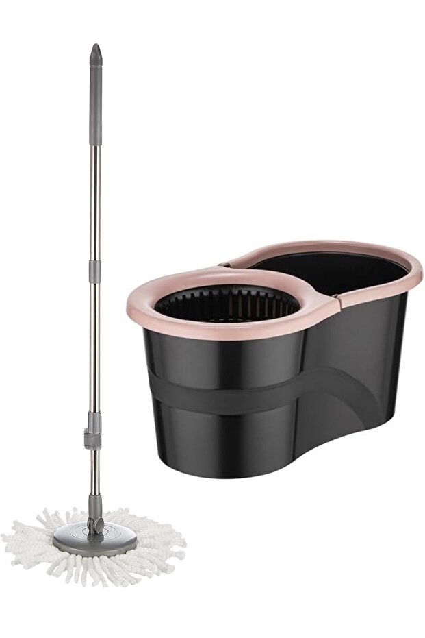 Microfiber Süper Mop Set 360 Pembe - 5