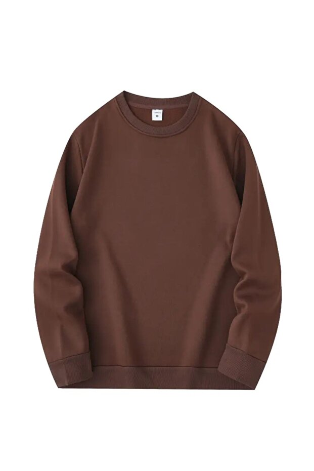 Compact Crew Neck Sweatshirt - 3 Thread Raster - 1