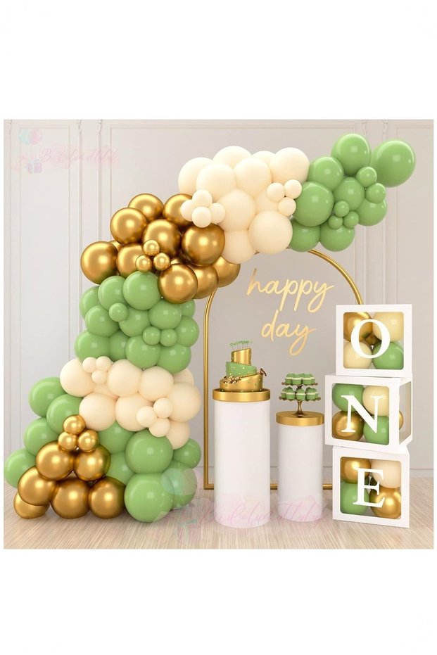 Mold Green Concept - Birthday Balloon Box