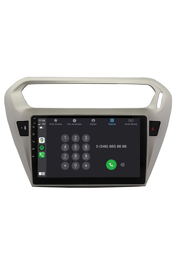 Citroen C-Elysee Android Multimedya Sistemi  uyumlu (2012-2024) CRV-4425XR - 3