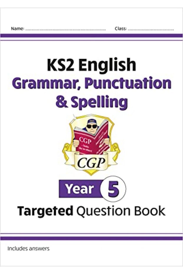 Ks2 English Targeted Question Book Grammar Punctuation & Spelling Year 5