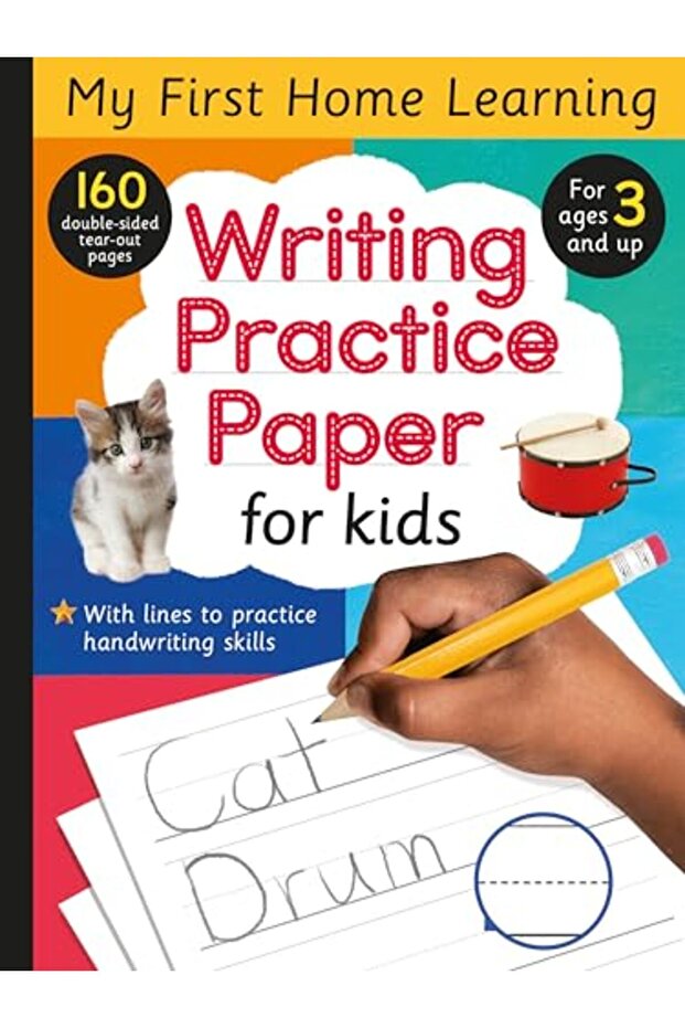 Writing Practice Paper For Kids 160 Doublesided Tearout Pages