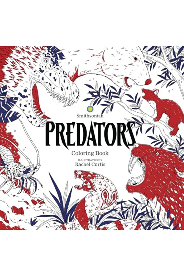 Predators A Smithsonian Coloring Book - 1