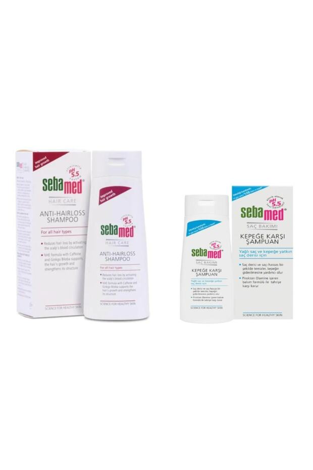 Dökülmeye Karşı 400 ml ve Kepeğe Karşı 200 ml Şampuan Seti - 2