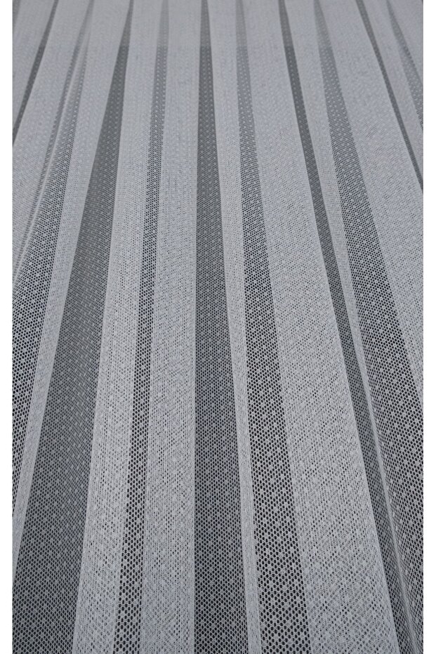 Spor Desen Örme Düz Tül Perde, 400x270, Normal Pile, 1/2.5 - 4