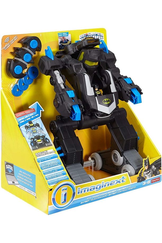 Dmt82 Imaginext®, Dc Super Friends, Batman Robot / 3-8 Yaş - 6
