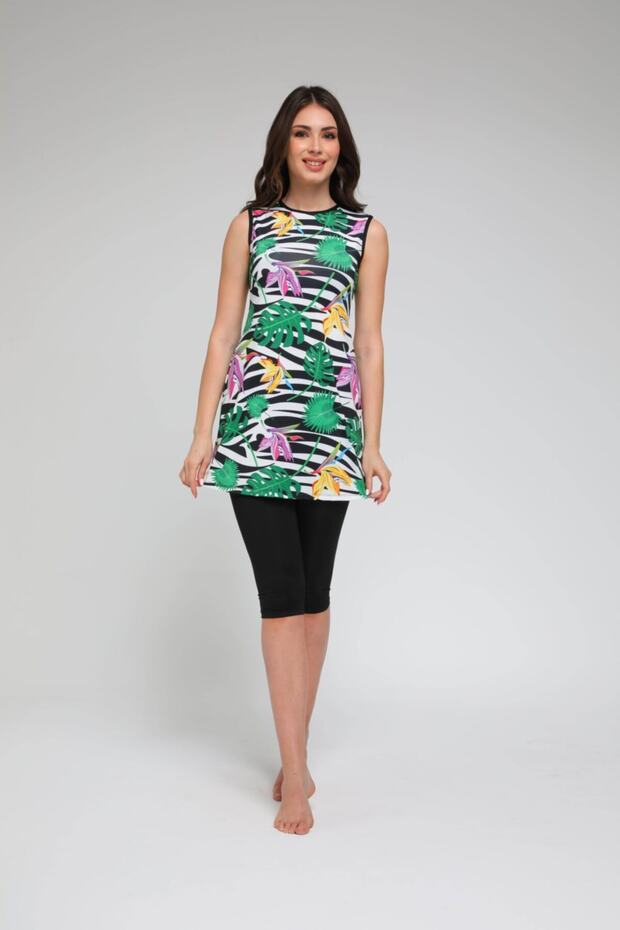 Women's Sleeveless Hijab Swimsuit