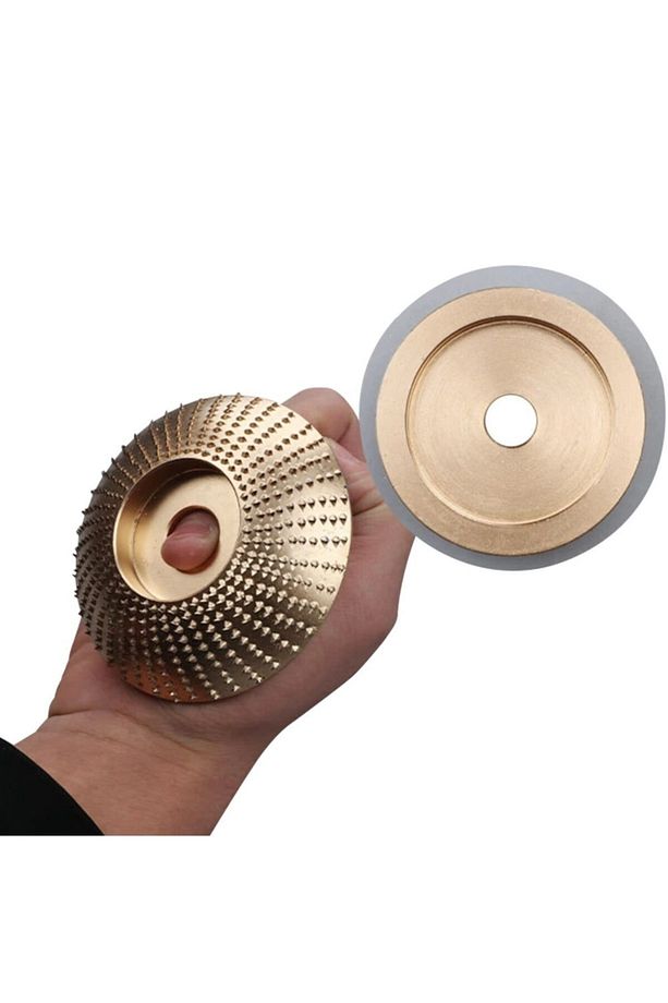 Ahşap Törpü Diski 100mm Oval Törpüleme Oyma Ahşap Için Avuç Taşlama Uyumlu Oval Silindir Disk Eğe - 2