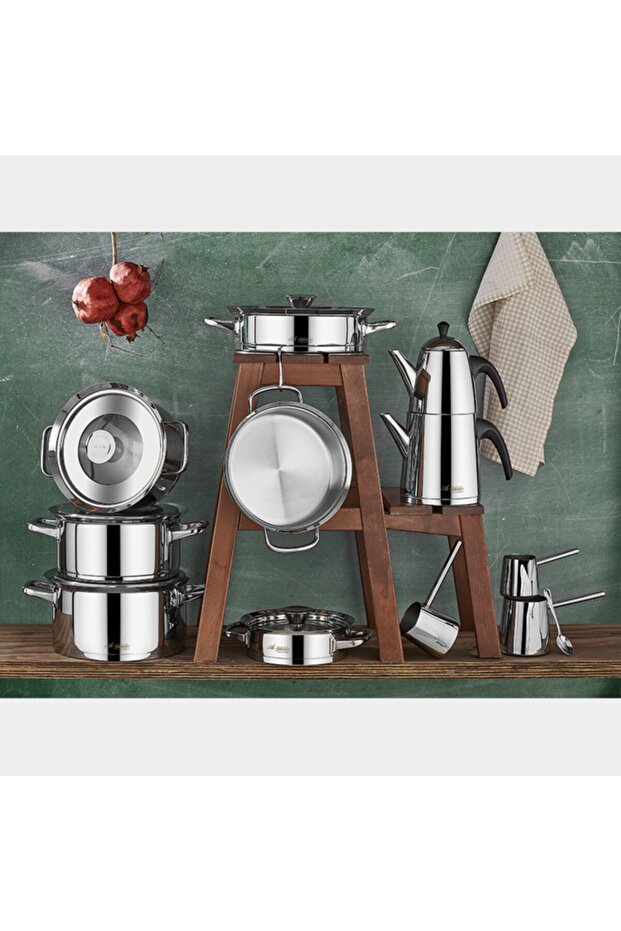 Flamingo 22 Parça Çelik Çeyiz Seti - 1