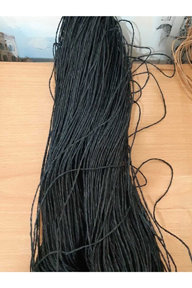 Paper Rope Black Color Kraft Models Paper Rope