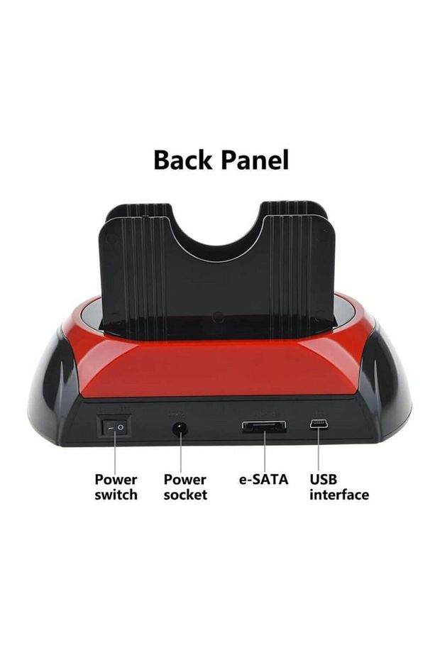 Usb 2.0 Harddisk Docking - Kart Okuyucu - Hdd Klonlama Ide Sata - 5