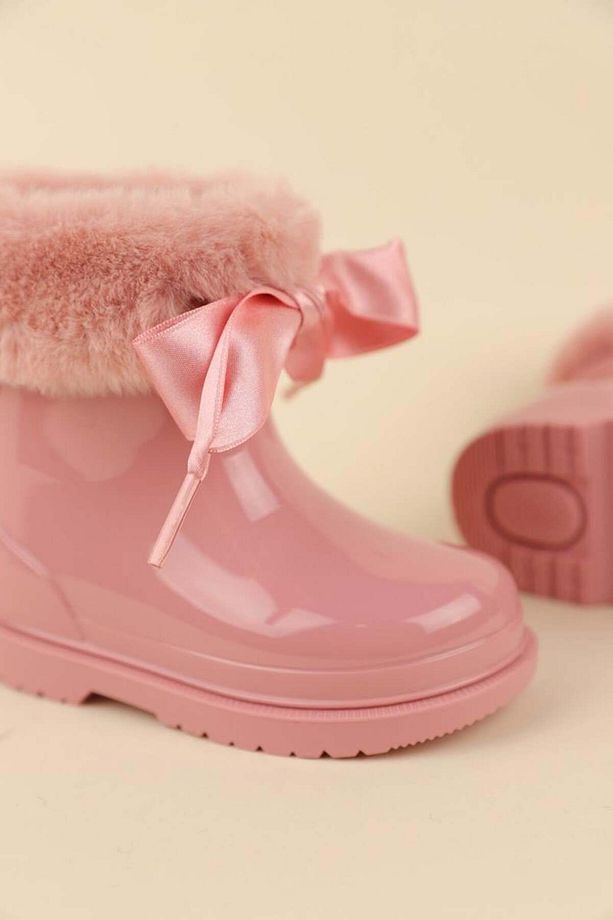 22-28 Numara İgor Kız Çocuk Pembe Renk Bımbı Soft Yağmur Çizmesi - 6