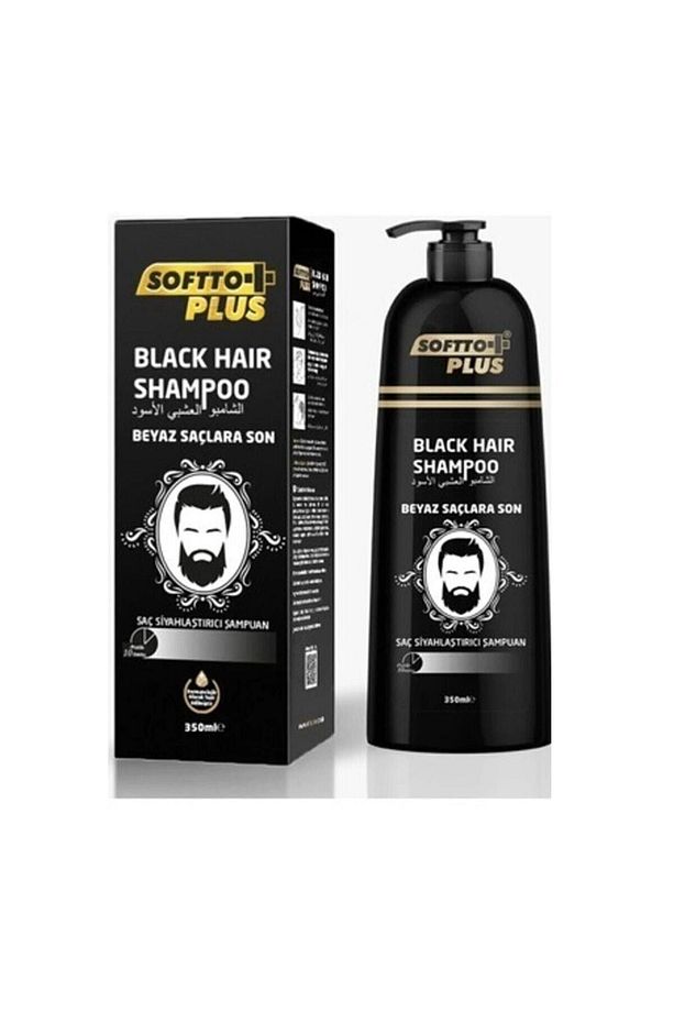 Yaşlanma Belirtisi Gösteren Saçlar İçin Siyah Şampuan 350 Ml KEYO301 - 1