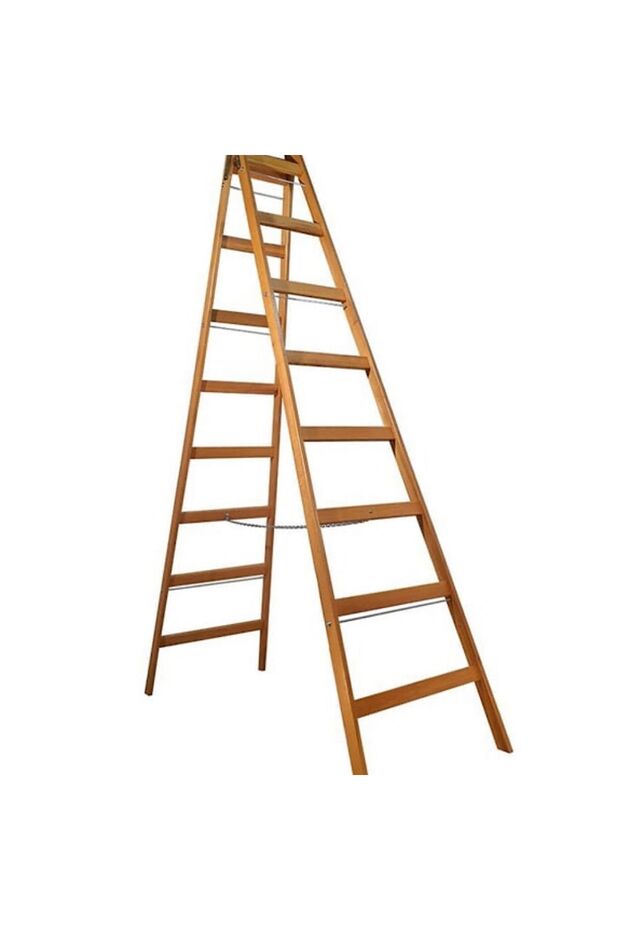 Merdiven 8 Basamak Ağaç - 1