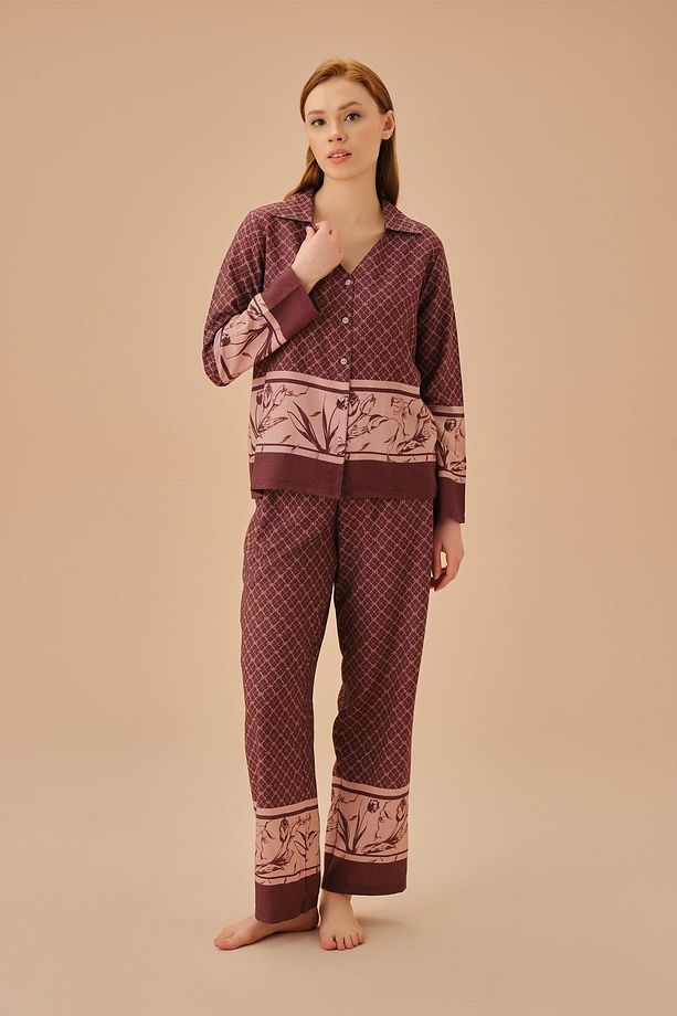 Fall Maskülen Pijama Takımı - 3