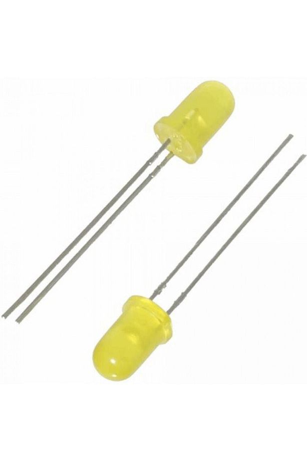 5mm Sarı Led Paketi - 10adet - 1