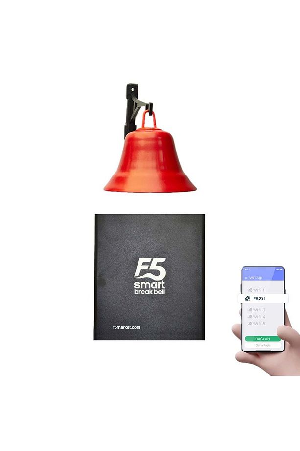 Smart F5 Smart Fabrika Mola Zil Saati Seti Tek Çanlı Set - 1