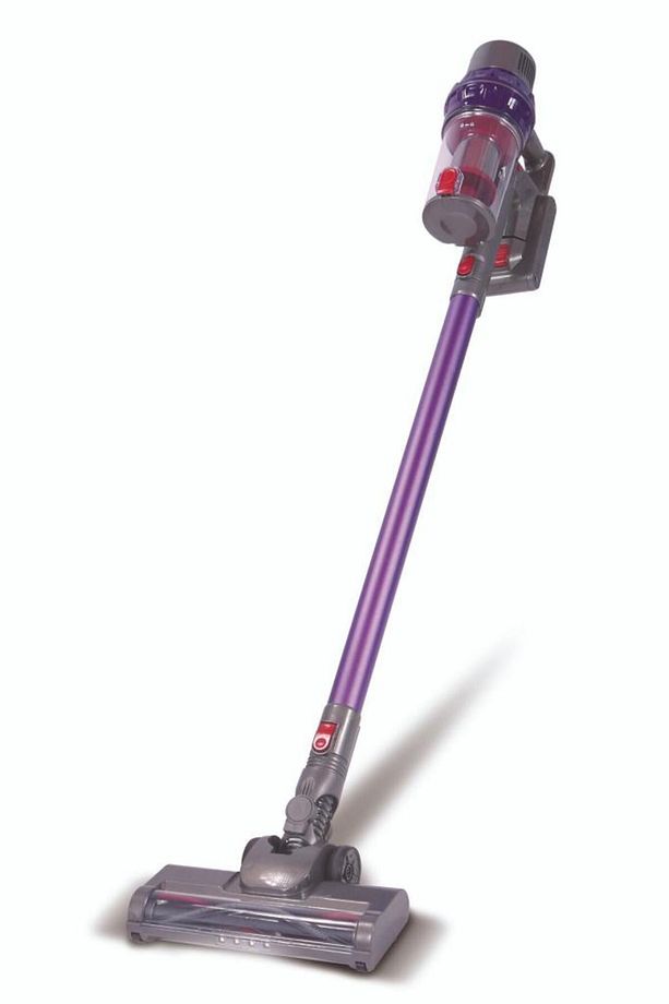 Kvc-4040 BLDC Motor Şarjlı Kablosuz Dikey Süpürge Mor - 4