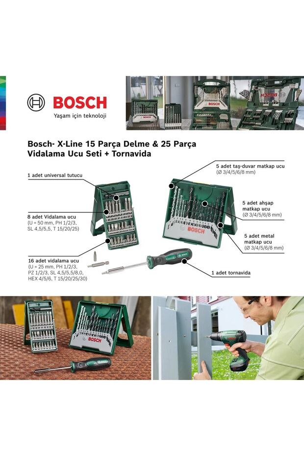 Gsr 185 Li Tek Akülü Kömürsüz Matkap Vidalama Profesyonel Darbeli Şarjlı Matkap - 4