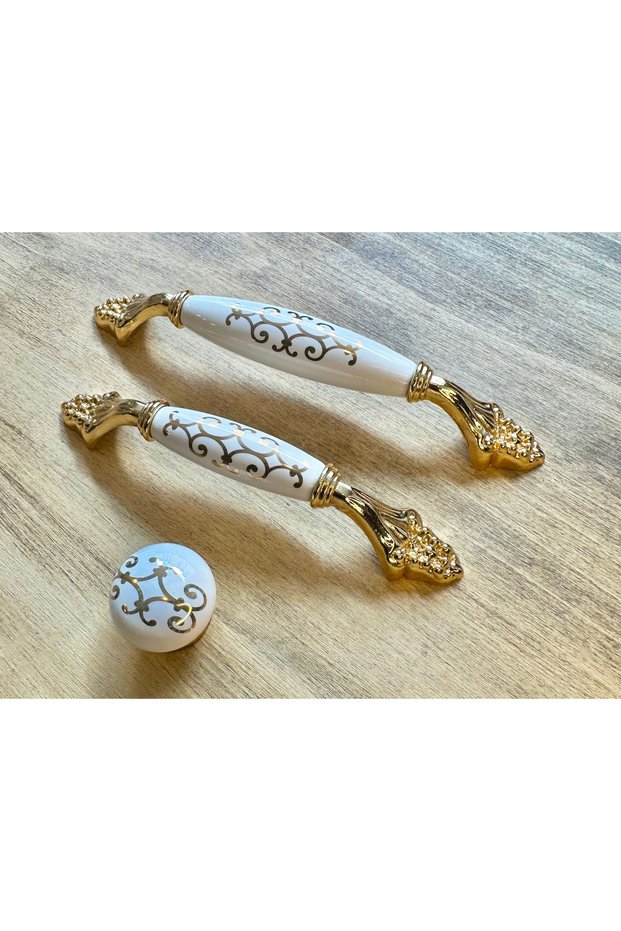 Porcelain Furniture Drawer Cloakroom Kitchen Cabinet Handle