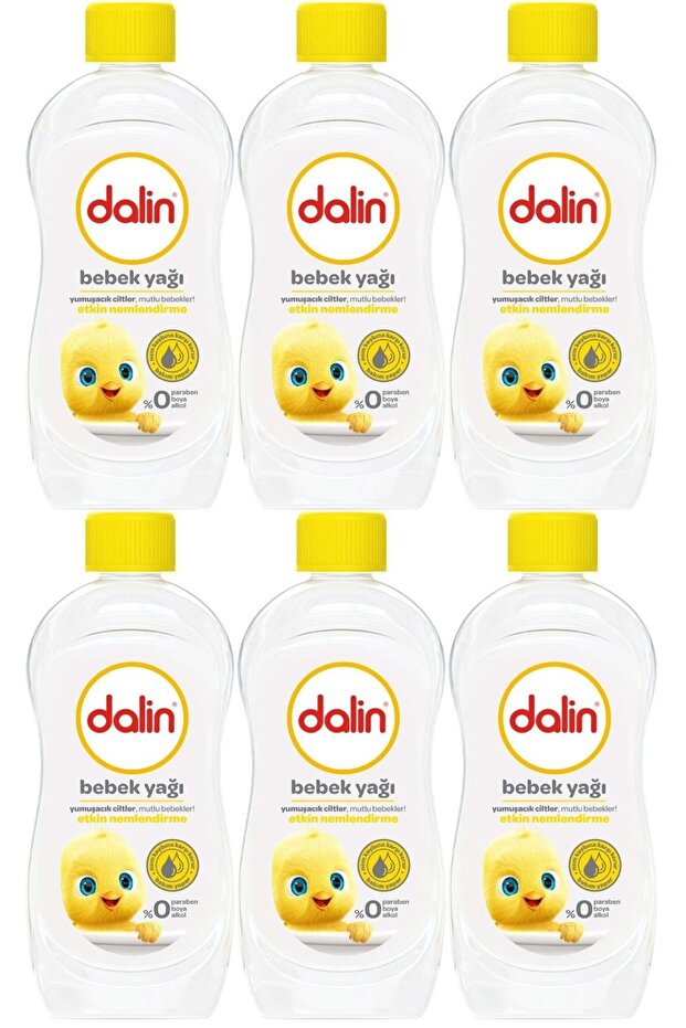 300ml Baby Oil - Classic Active Moisturizer (Set of 6)