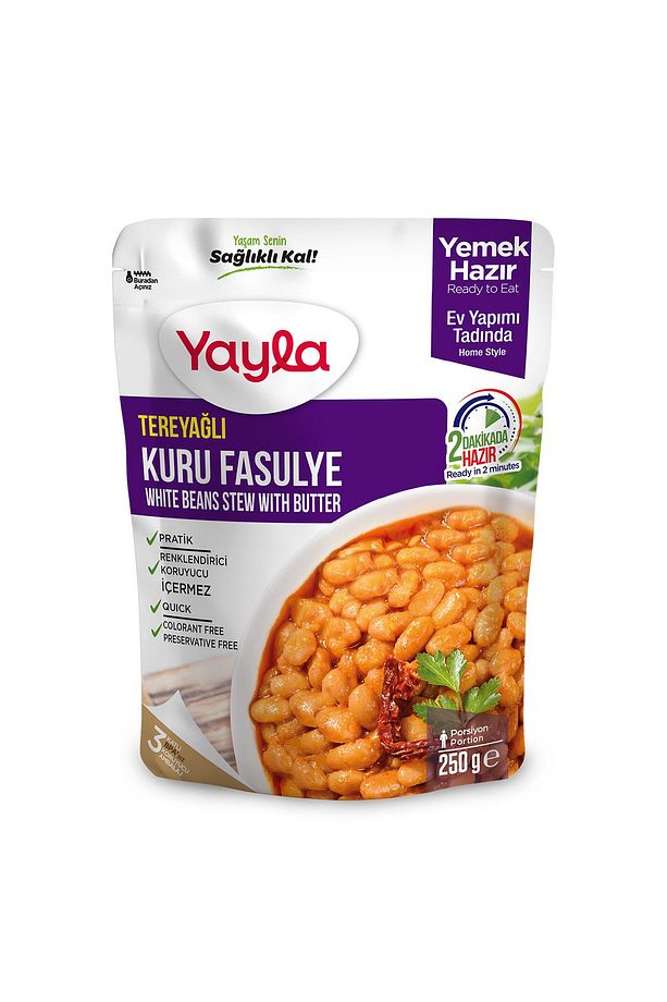 Yemek Hazır Tereyağlı Kuru Fasulye 250 gr - 1