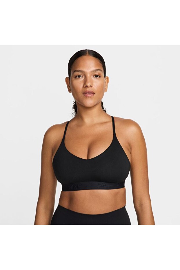 Indy Fit Light Support Kadın Siyah Bra - 1