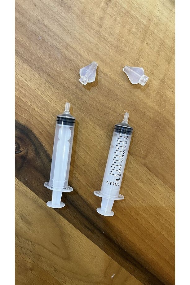 Burun Temizleme Kiti (4 Adet )bebek Burun Yıkama Enjektörü Nazal Yıkama 4 Enjentör Ve 4 Silikon Uç - 3