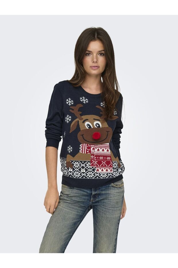 Strickpullover ONLXMAS Strickpullover - 1