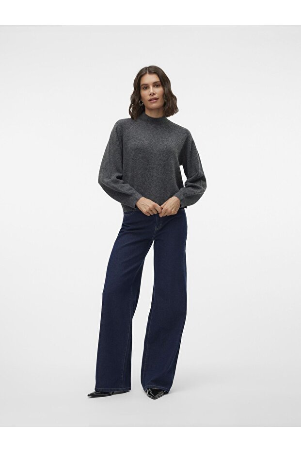 Strickpullover VMLEAF Pullover - 4