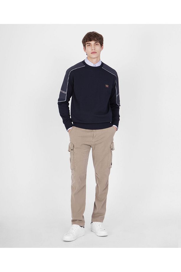 Men's Knıtted Roundneck C.w. Wool - 4