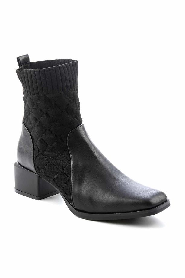 Siyah Kadın Bot & Bootie K02894500909 - 3