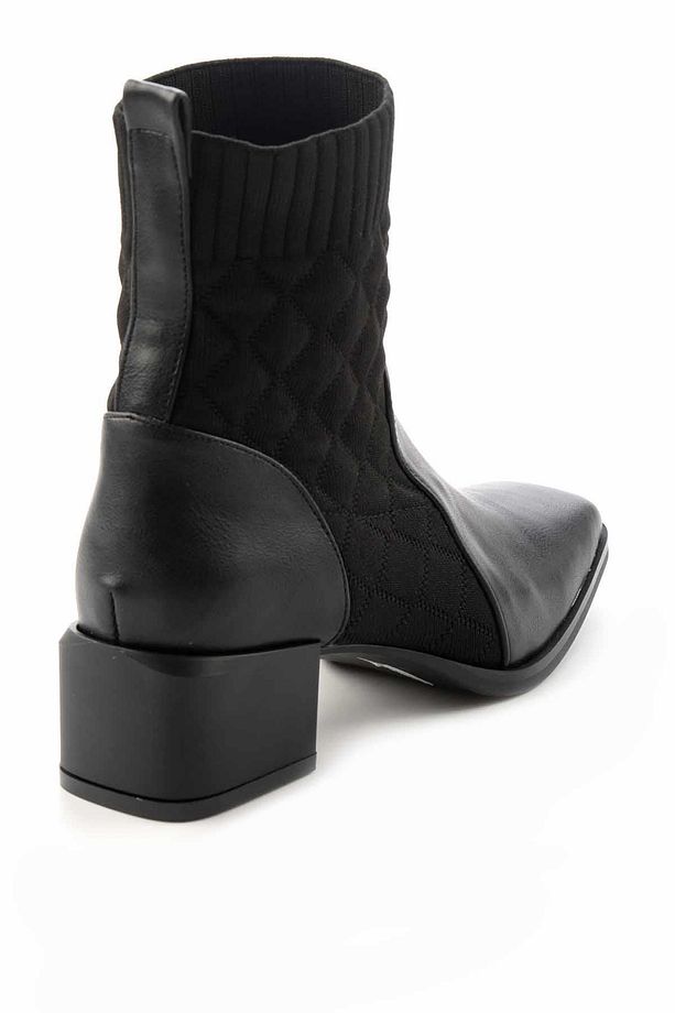 Siyah Kadın Bot & Bootie K02894500909 - 4