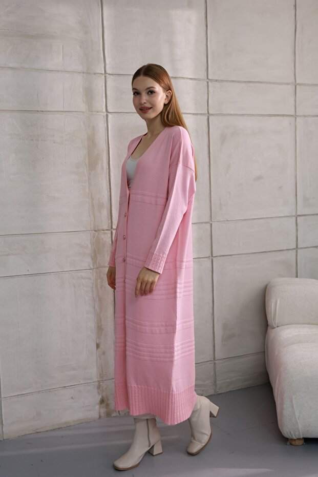 Kadın Merserize hırka - 3